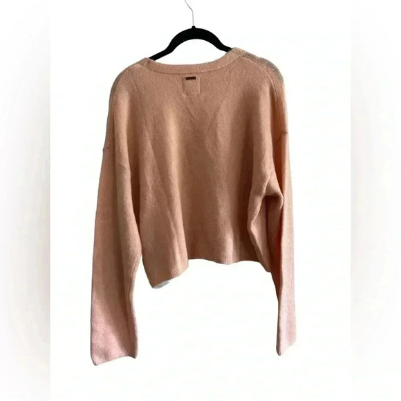 NWT Billabong Short N Sweet Cropped Cardigan Sweater Size Medium - Picture 4 of 14